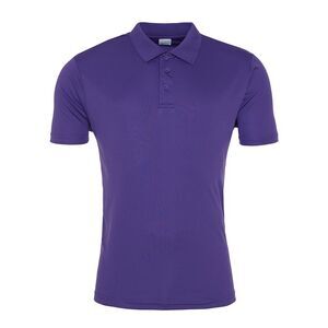 AWDis Cool Unisex Adult Cool Smooth Polo Shirt / Purple
